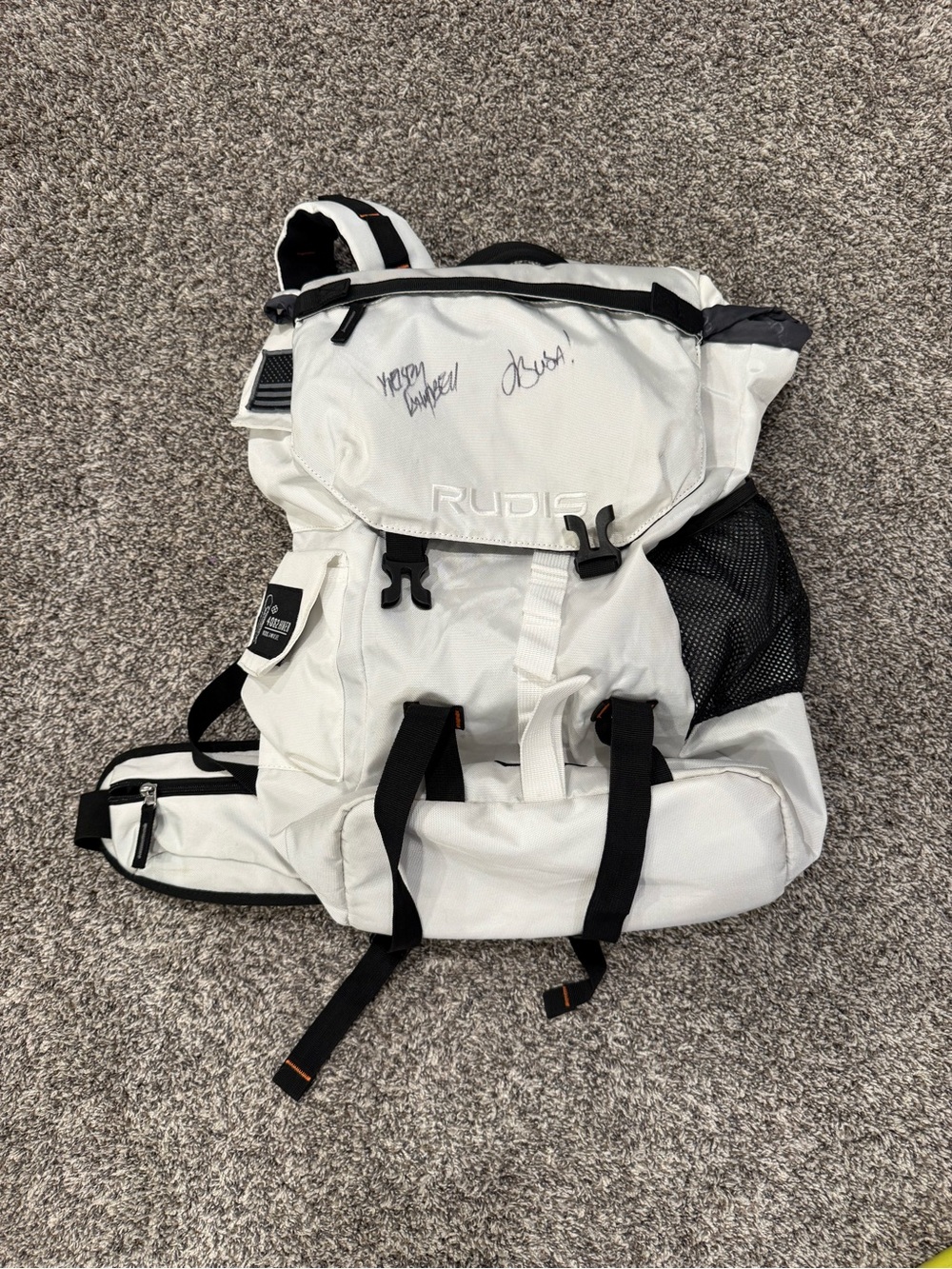 Signed RUDIS 4082 Hiker Wrestling Backpack Burroughs & Campbell